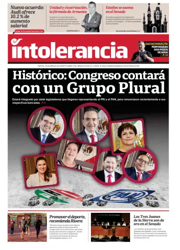 Intolerancia Diario - 16 Feb 2024