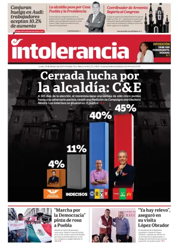 Intolerancia Diario - 19 Feb 2024