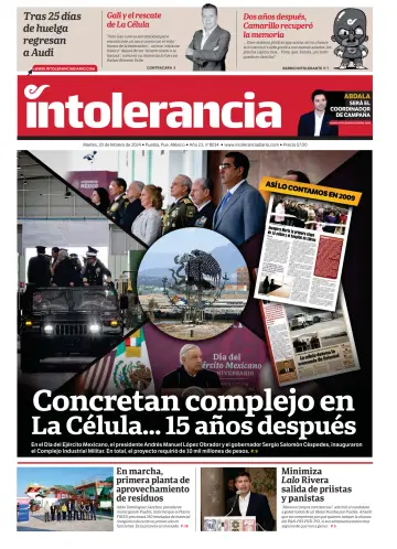 Intolerancia Diario - 20 Feb 2024
