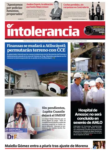 Intolerancia Diario - 23 Feb 2024