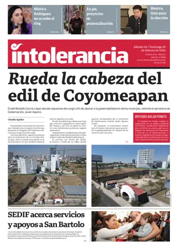 Intolerancia Diario - 24 Feb 2024