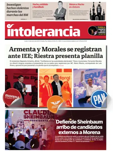 Intolerancia Diario - 11 Mar 2024