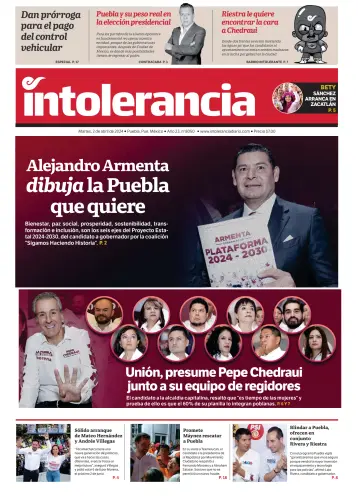 Intolerancia Diario - 2 Ebri 2024