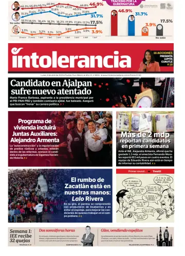 Intolerancia Diario - 8 Aib 2024