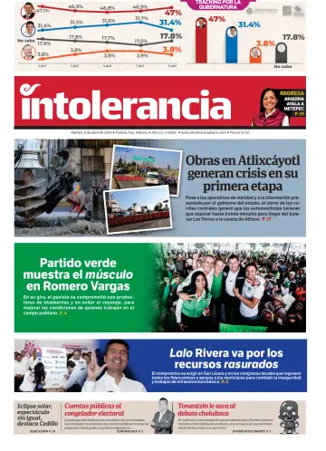 Intolerancia Diario - 9 Aib 2024