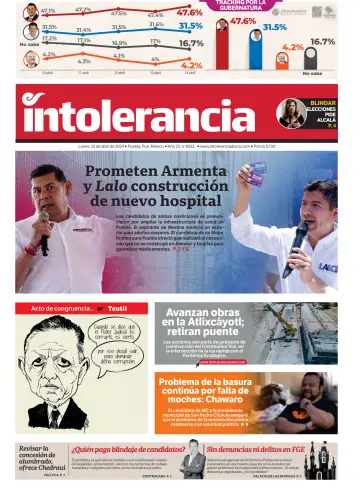 Intolerancia Diario - 15 Apr. 2024