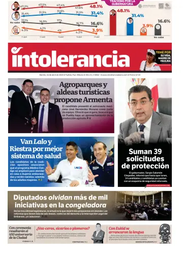 Intolerancia Diario - 16 四月 2024
