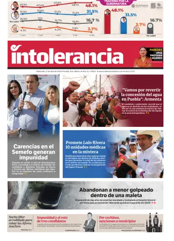 Intolerancia Diario - 17 Aib 2024
