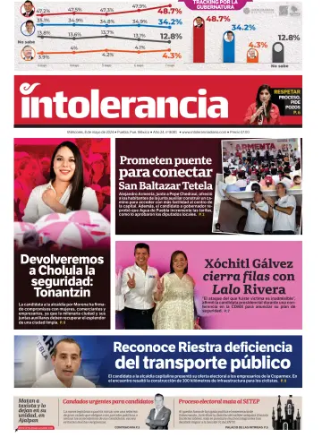Intolerancia Diario - 8 May 2024