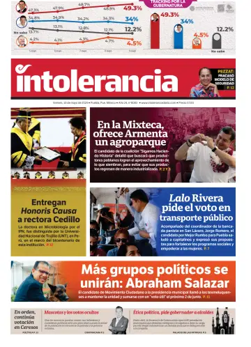 Intolerancia Diario - 10 May 2024