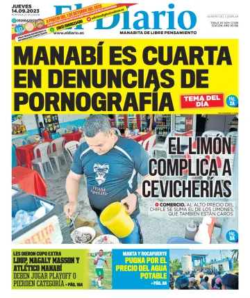 El Diario (Ecuador) - 14 九月 2023