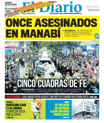 El Diario (Ecuador) - 25 sept. 2023