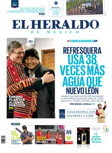 El Heraldo de México - 5 Aug 2022