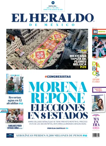 El Heraldo de México - 15 Aug 2022
