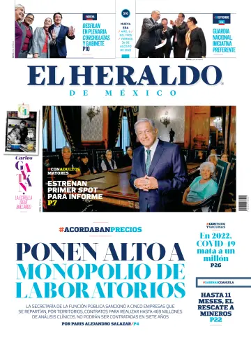 El Heraldo de México - 26 Aug 2022
