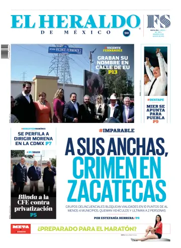 El Heraldo de México - 28 Aug 2022