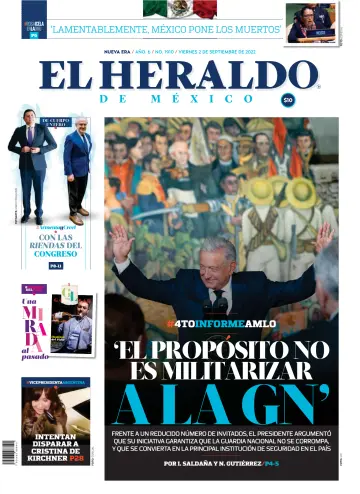 El Heraldo de México - 2 Sep 2022