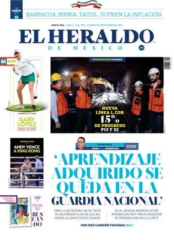 El Heraldo de México - 5 Sep 2022