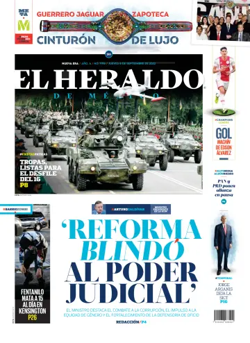 El Heraldo de México - 8 Sep 2022