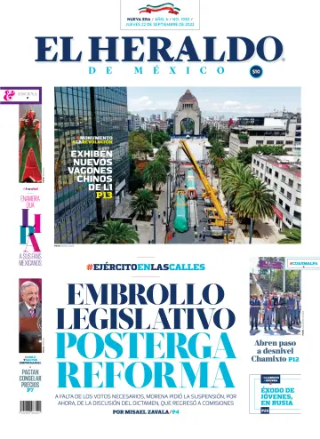 El Heraldo de México - 22 Sep 2022