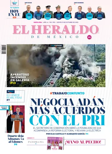 El Heraldo de México - 13 Oct 2022