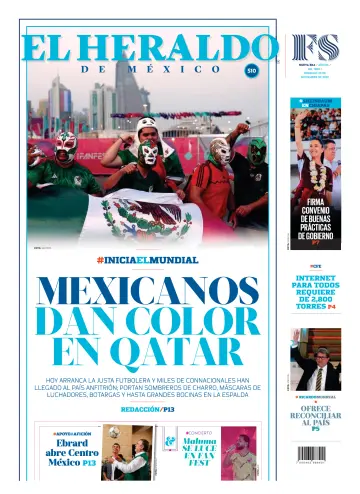 El Heraldo de México - 20 Nov 2022