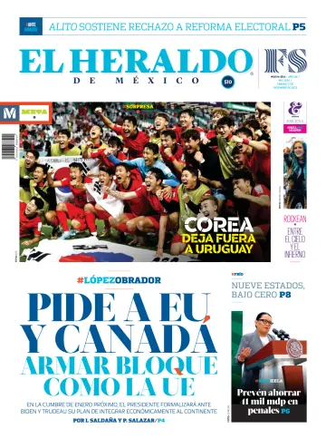 El Heraldo de México - 3 Dec 2022