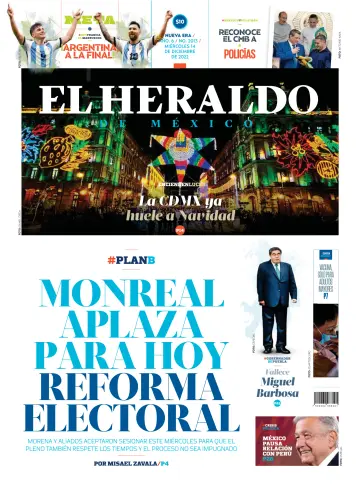 El Heraldo de México - 14 Dec 2022