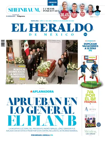 El Heraldo de México - 15 Dec 2022