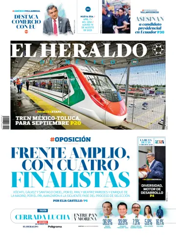 El Heraldo de México - 10 Aug 2023