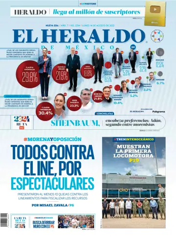 El Heraldo de México - 14 Aug 2023