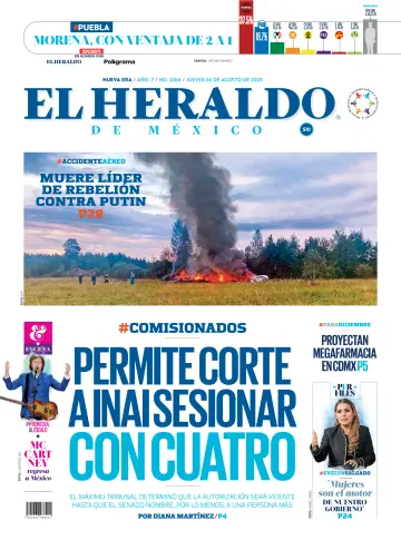 El Heraldo de México - 24 Aug 2023