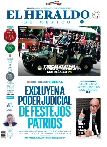El Heraldo de México - 14 Sep 2023