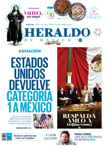 El Heraldo de México - 15 Sep 2023