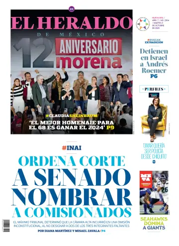 El Heraldo de México - 3 Oct 2023