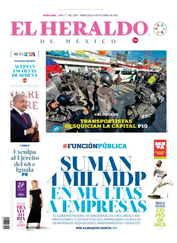 El Heraldo de México - 4 Oct 2023