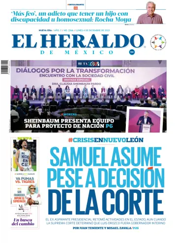 El Heraldo de México - 4 Dec 2023