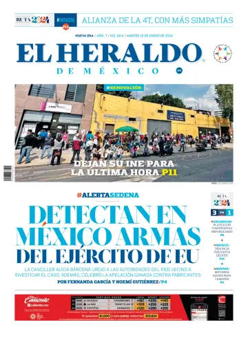 El Heraldo de México - 23 Jan 2024