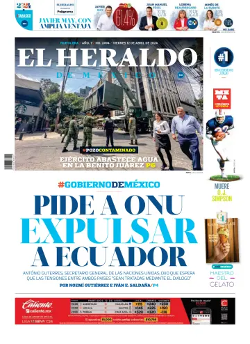 El Heraldo de México - 12 Apr 2024