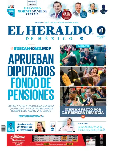 El Heraldo de México - 23 avr. 2024