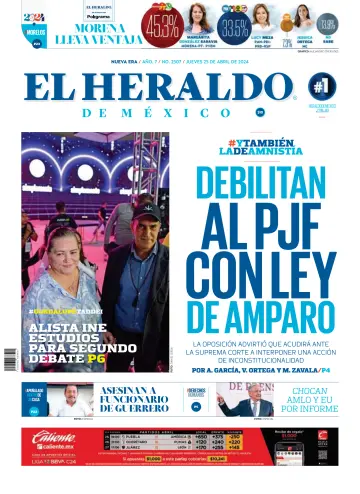 El Heraldo de México - 25 abr. 2024
