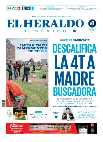 El Heraldo de México - 03 май 2024