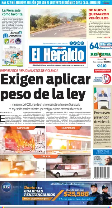 El Heraldo de León - 13 Aug 2022