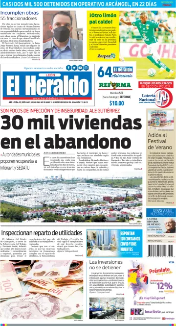 El Heraldo de León - 15 Aug 2022