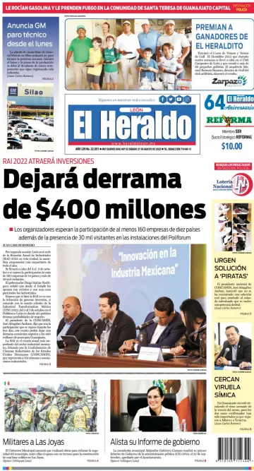 El Heraldo de León - 27 Aug 2022