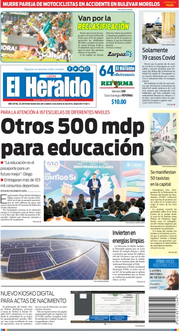 El Heraldo de León - 30 Aug 2022