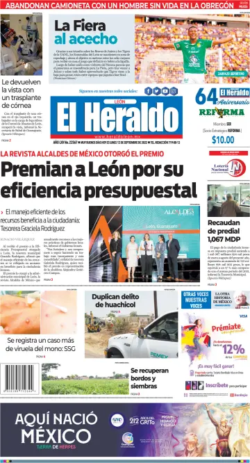 El Heraldo de León - 12 Sep 2022