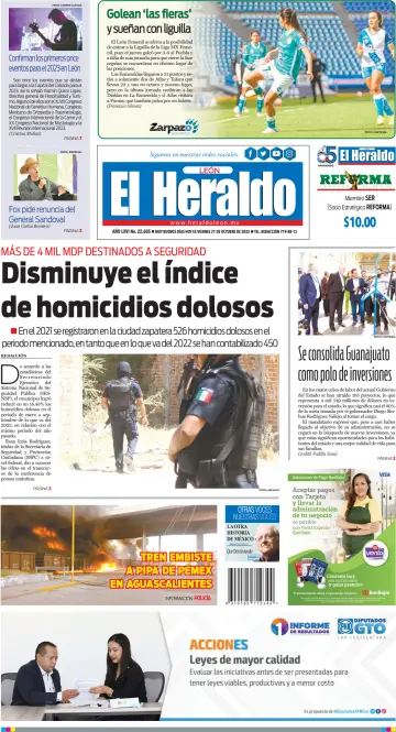 El Heraldo de León - 21 Oct 2022