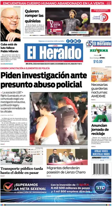 El Heraldo de León - 22 Nov 2022