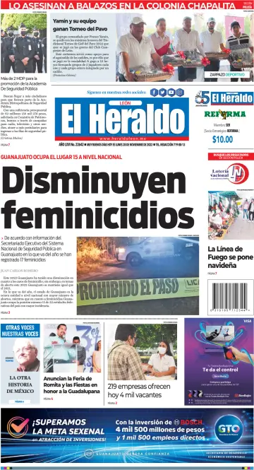 El Heraldo de León - 28 Nov 2022